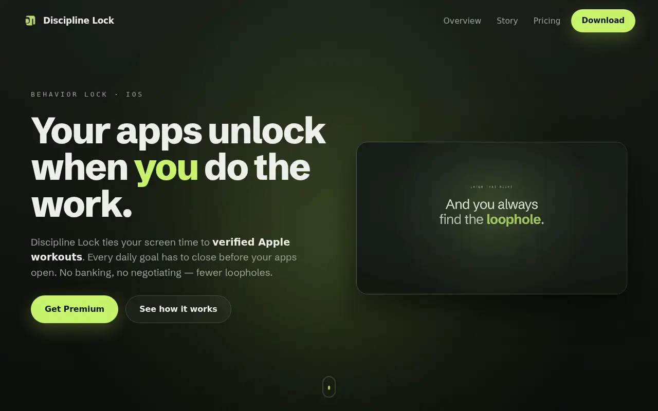 Discipline Lock: App Blocker