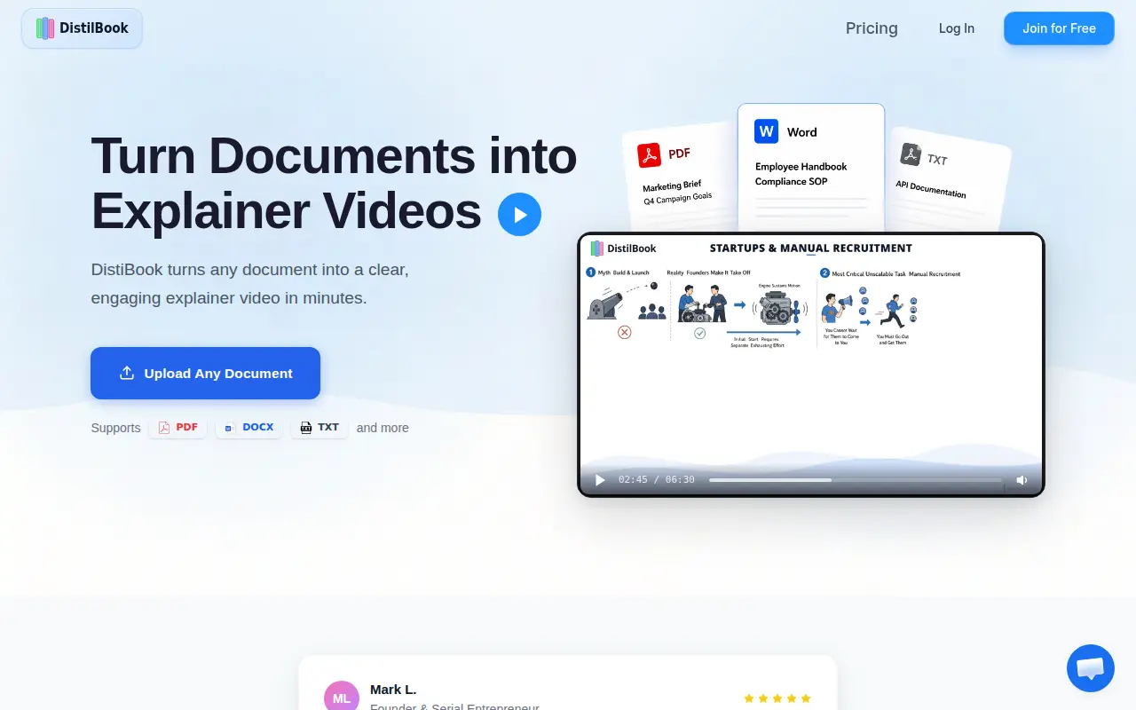 DistilBook