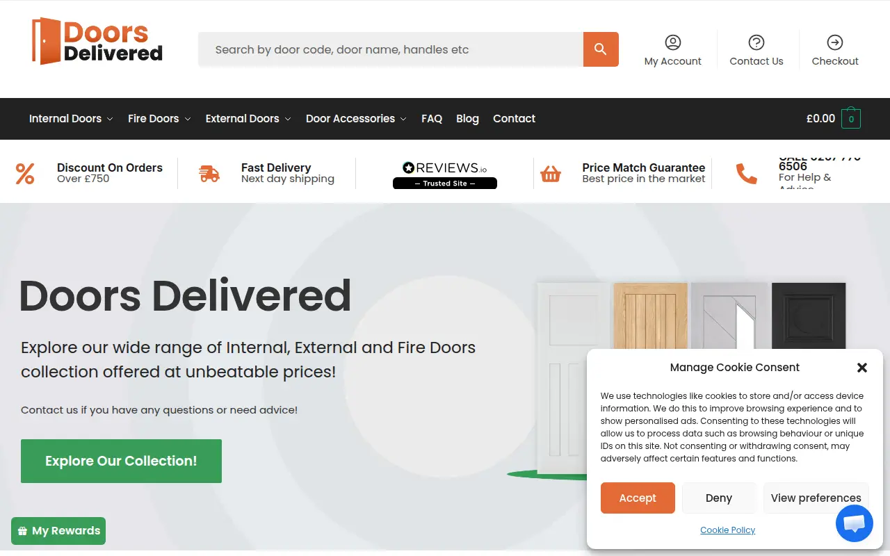 Doors Delivered