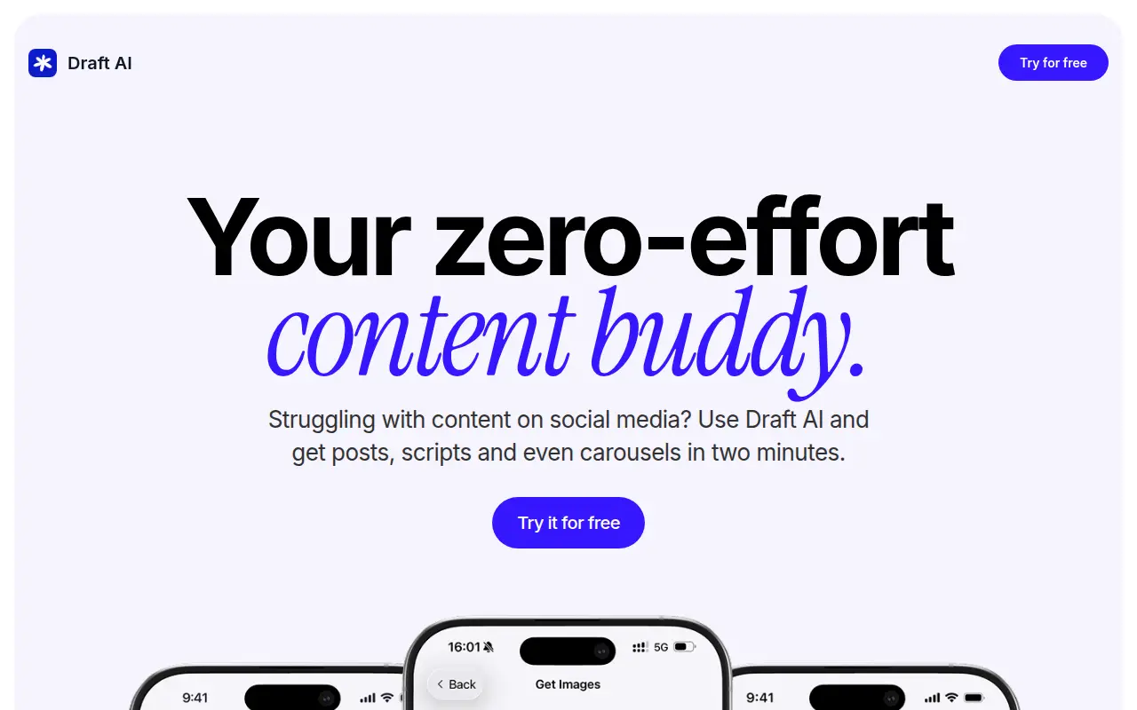 Draft AI
