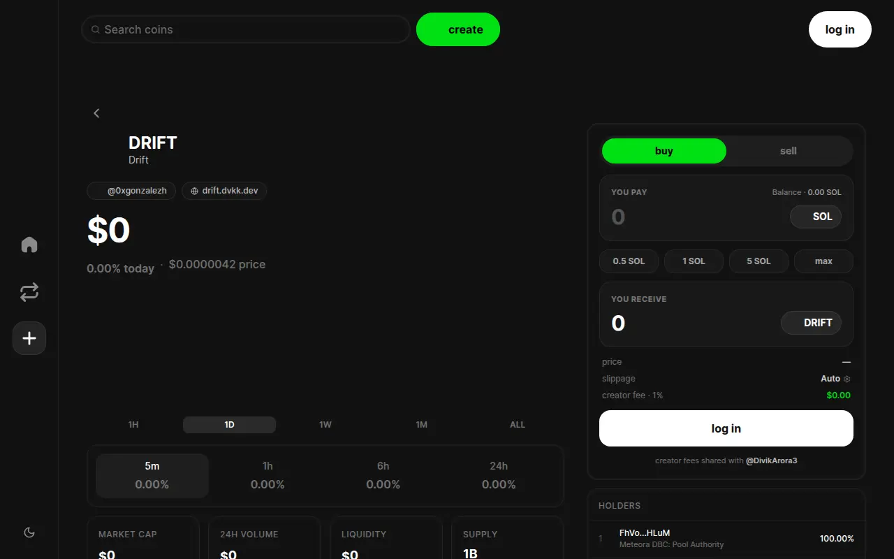 Drift - Browser App