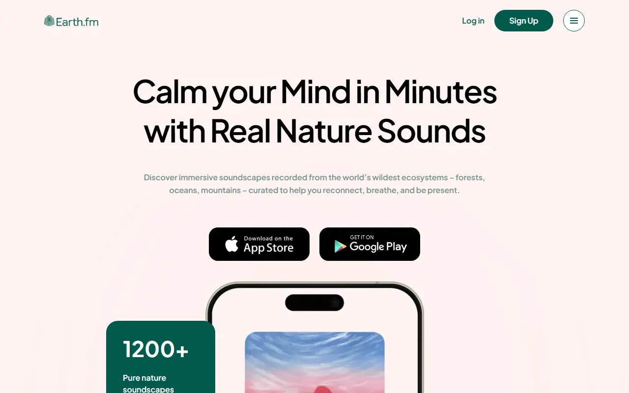 Earth.fm App