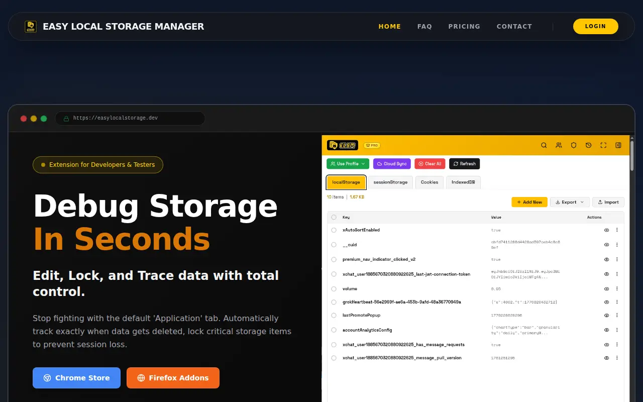 Easy Local Storage Manager