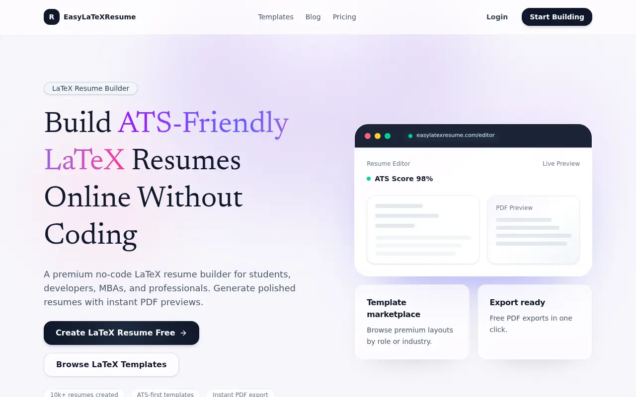 easylatexresume