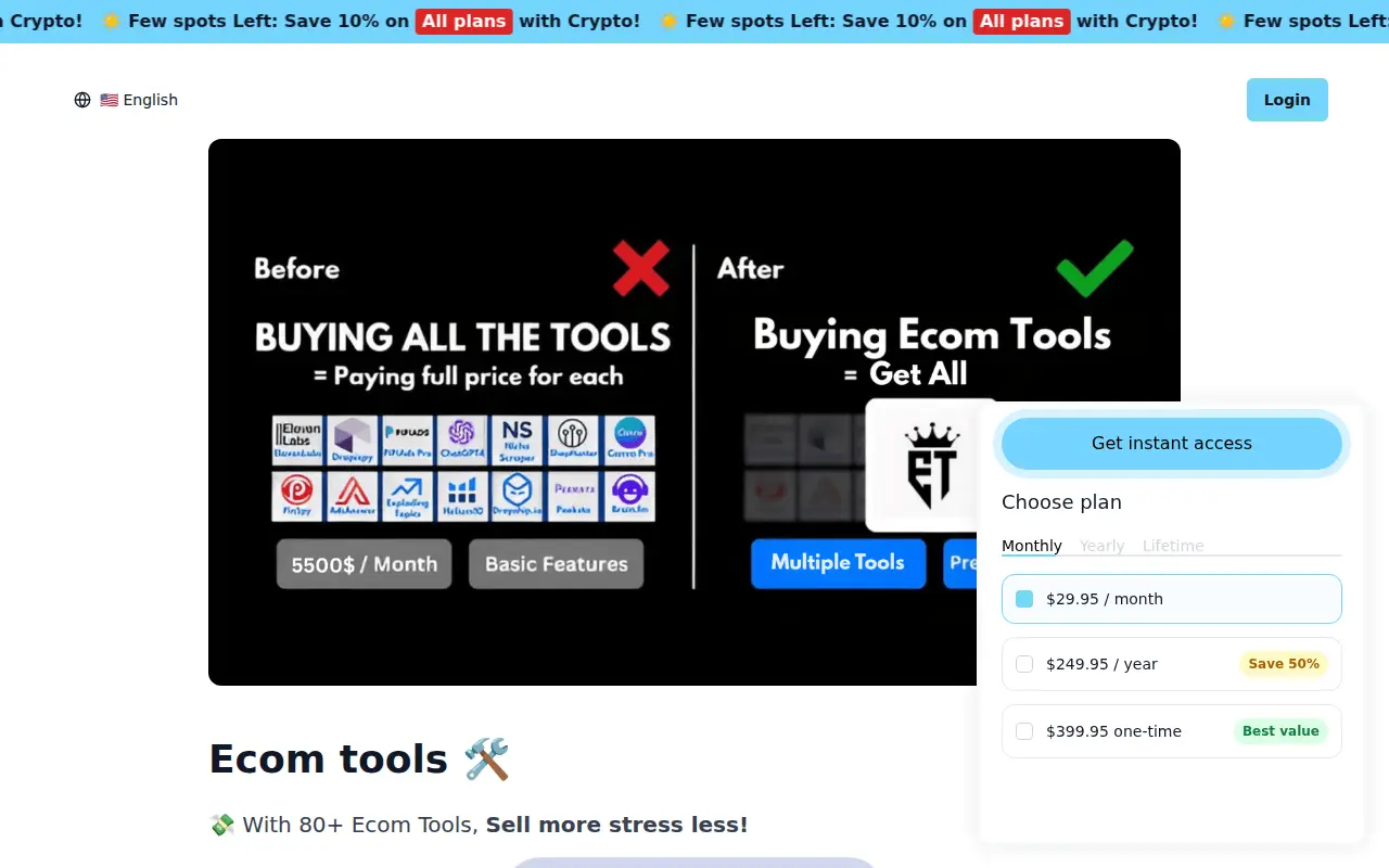 Ecom Tools