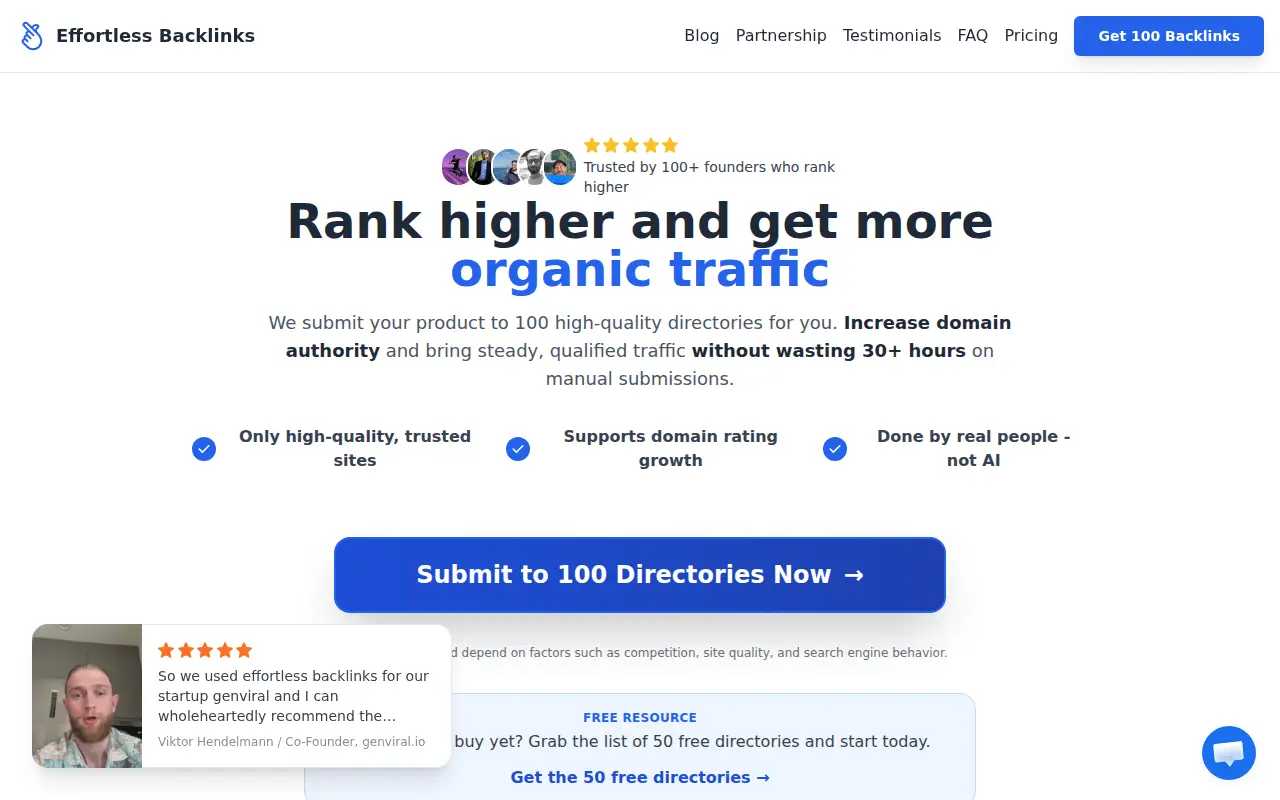 Effortless Backlinks