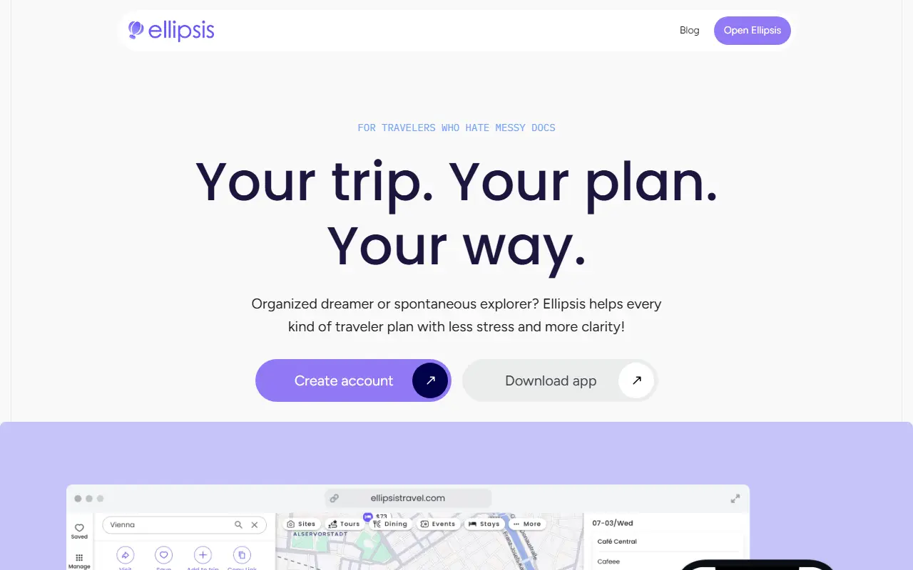 Ellipsis Travel