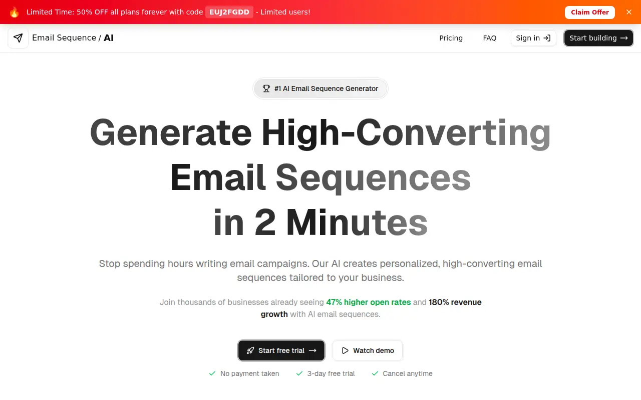 Email Sequence / AI