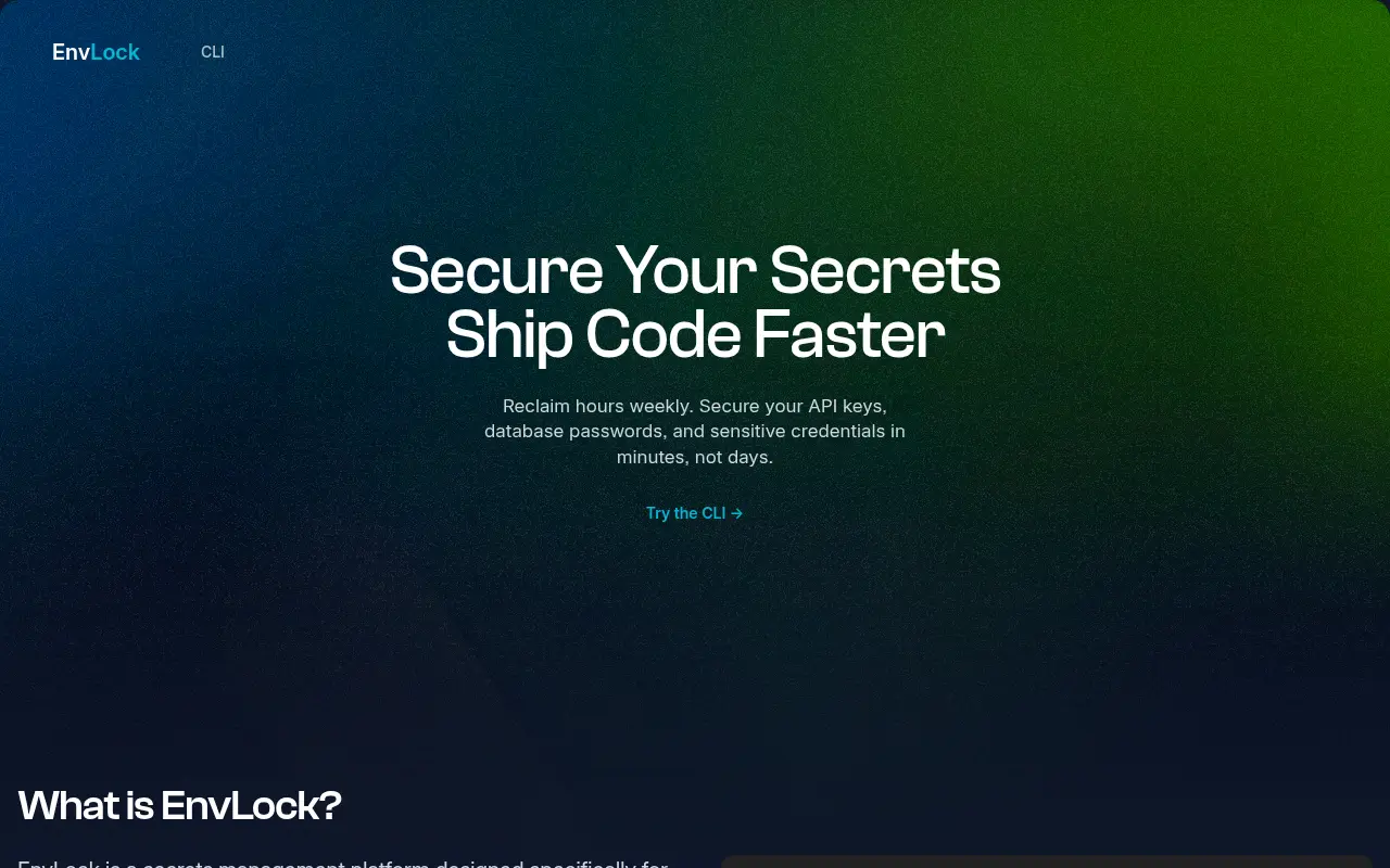 EnvLock.io