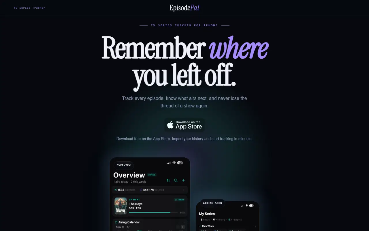 EpisodePal