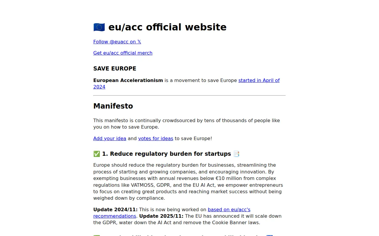 eu/acc: European Accelerationism