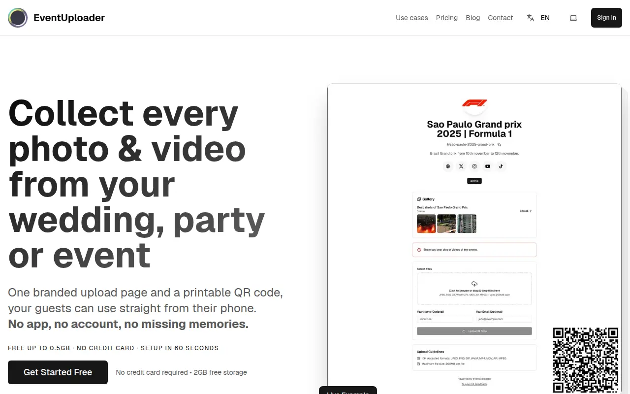 Event Uploader