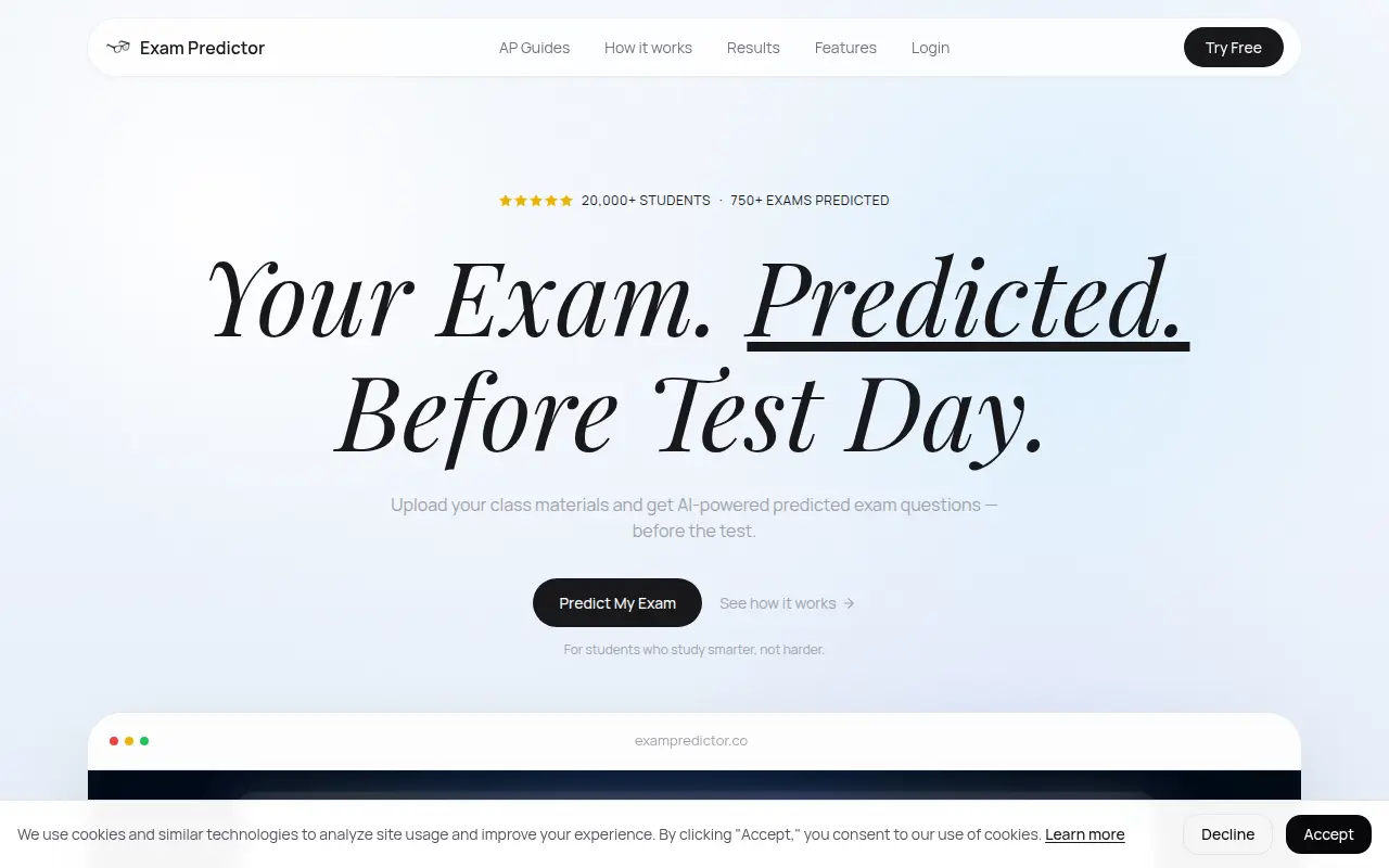Exam Predictor