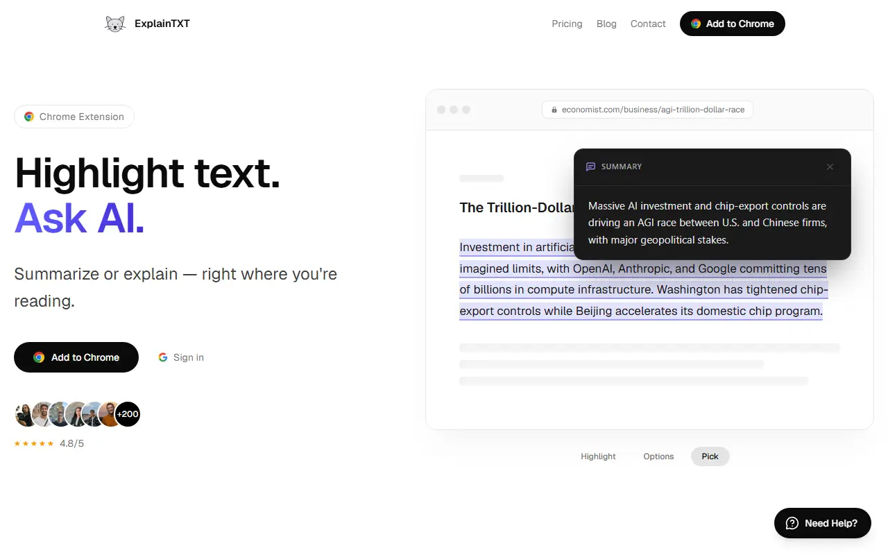 ExplainTXT