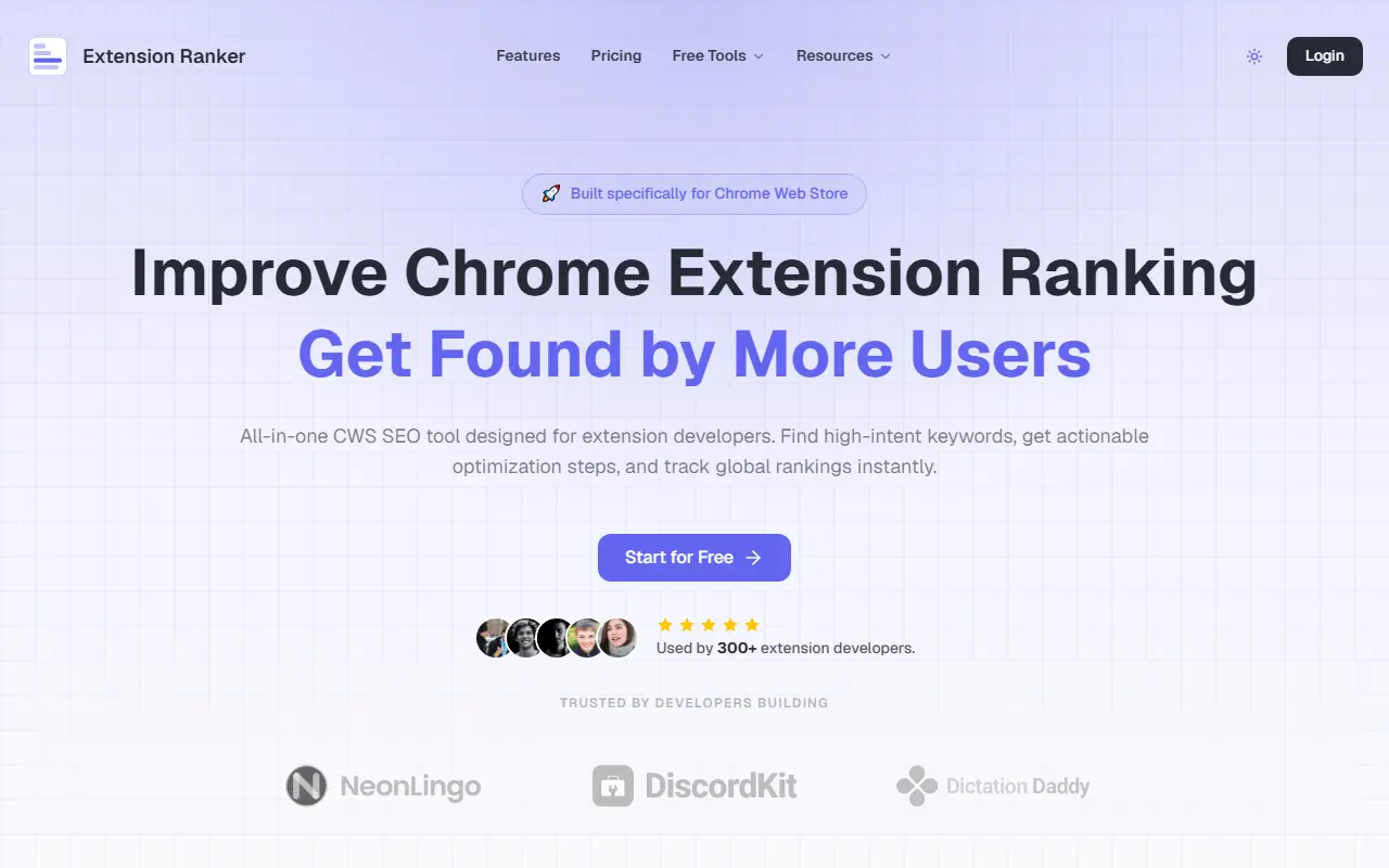 Extension Ranker