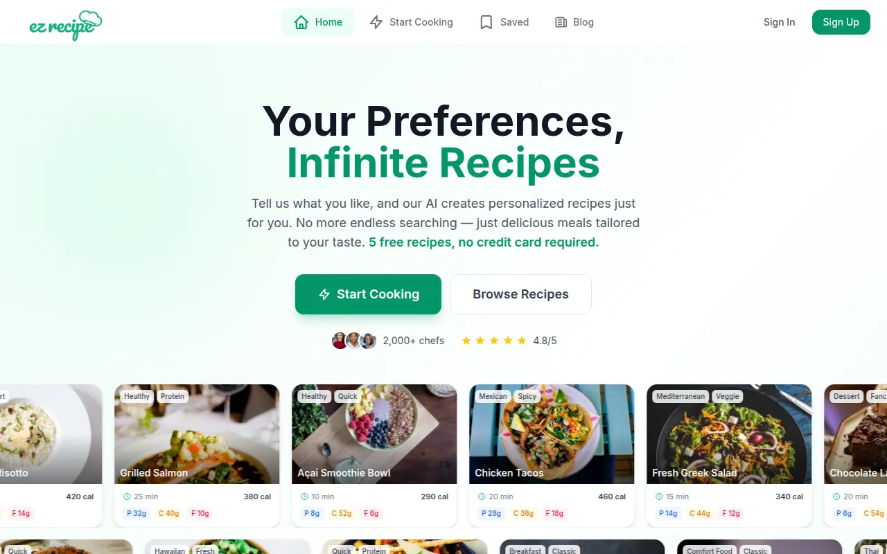EzRecipe