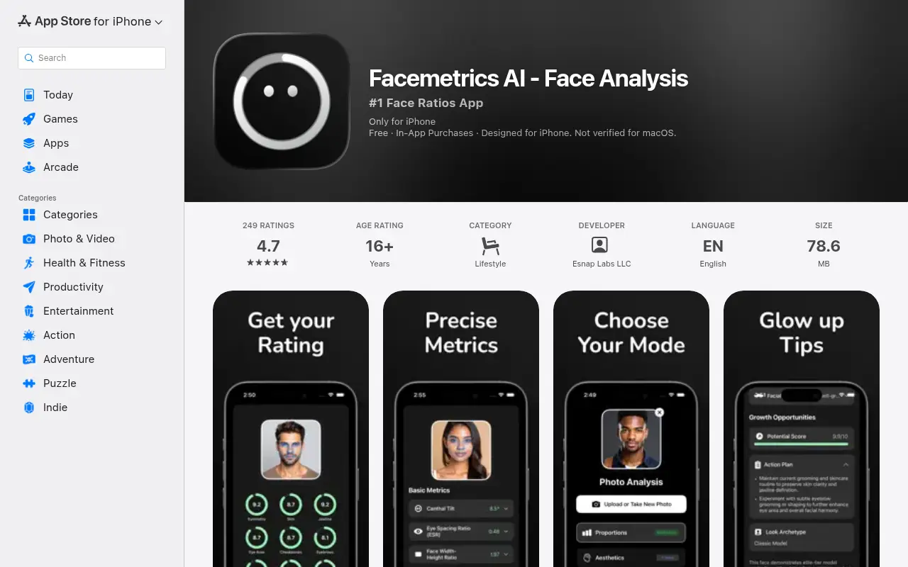 Facemetrics AI