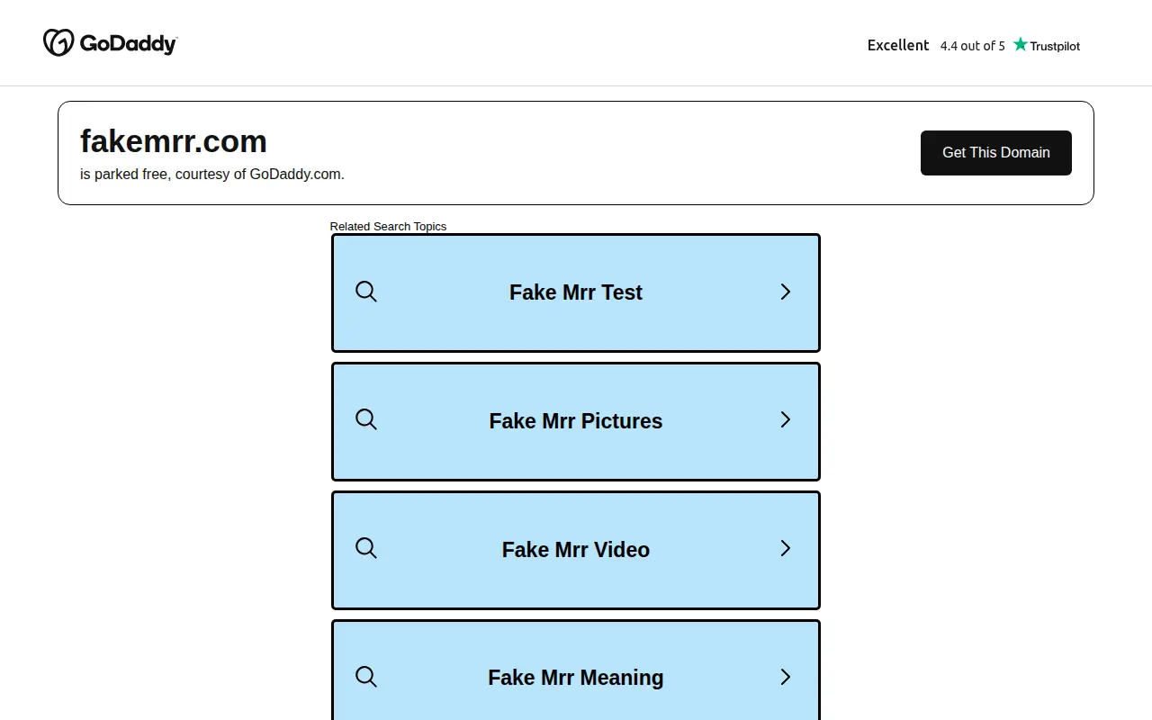 FakeMRR
