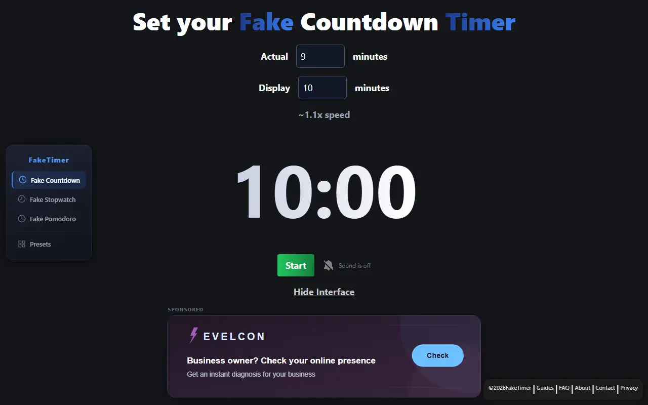 FakeTimer
