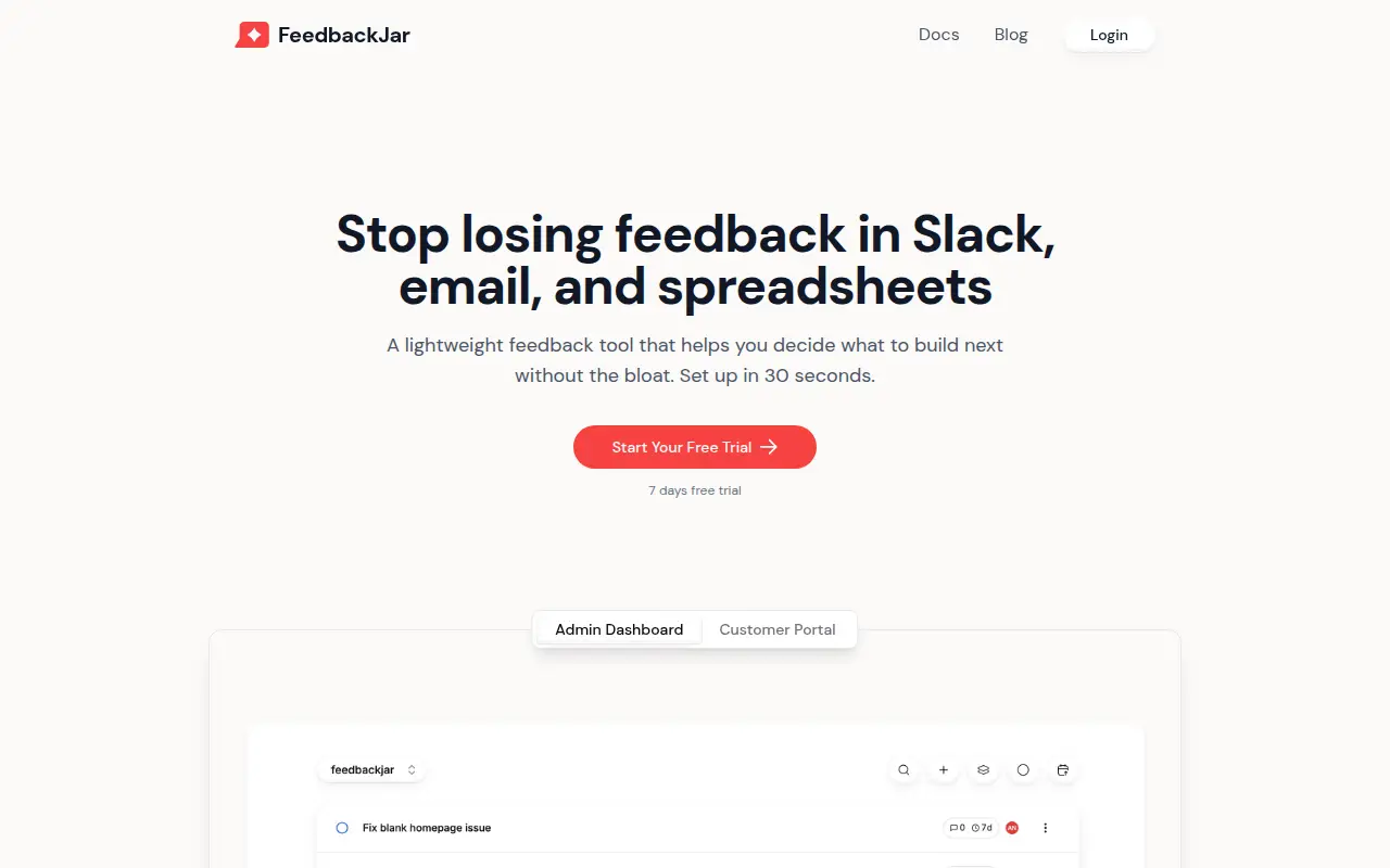 Feedbackjar