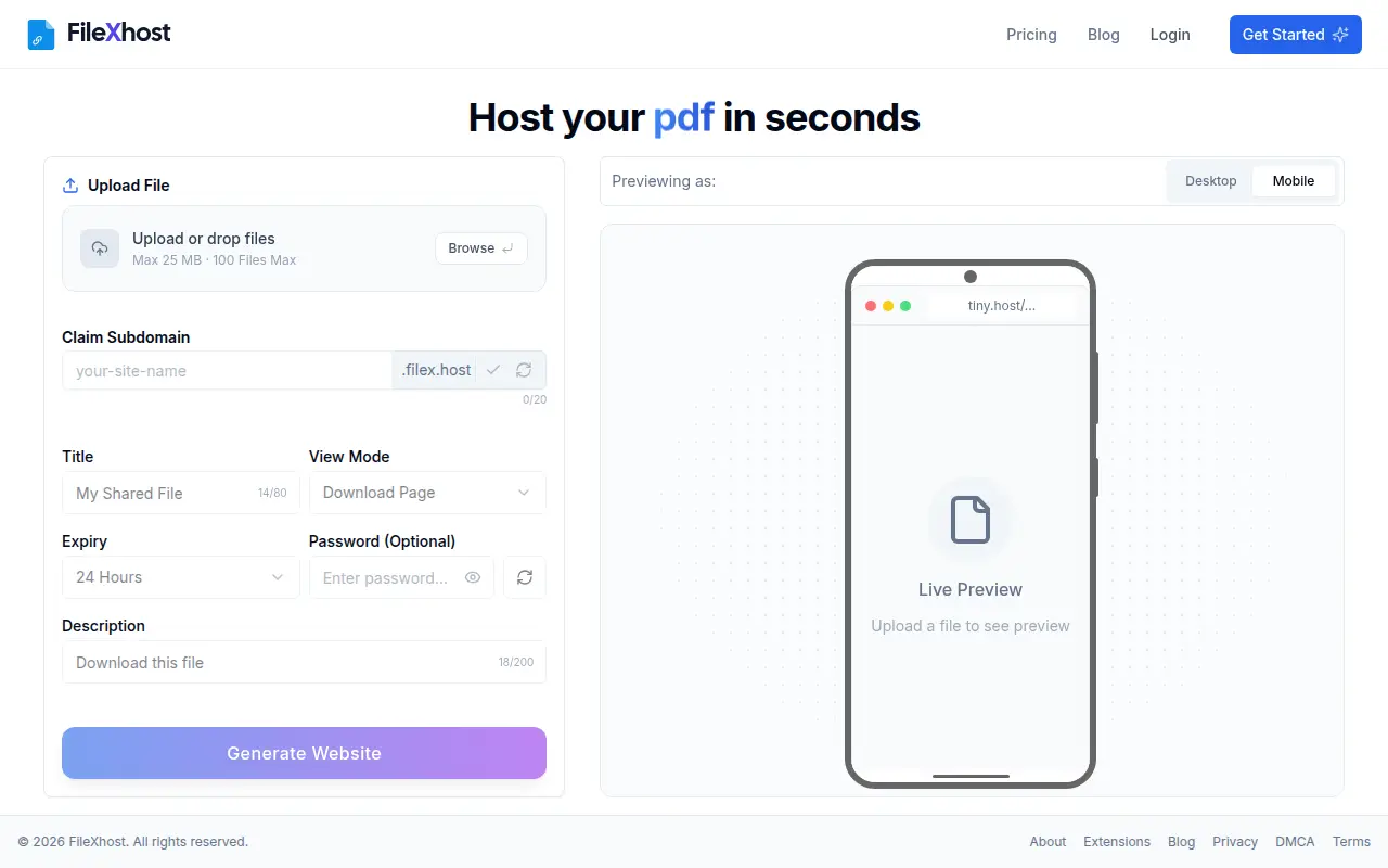 FilexHost