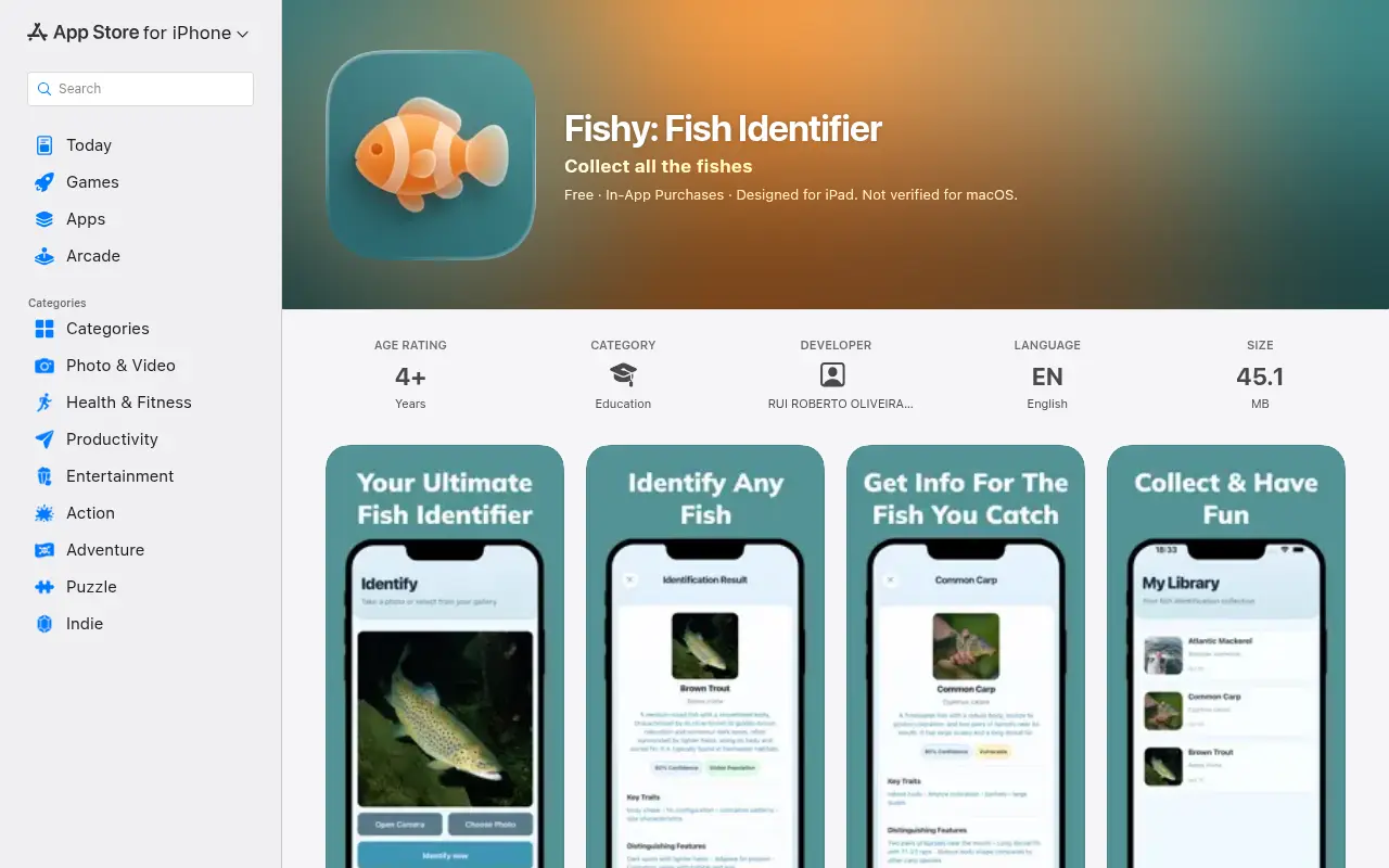 Fishy | Fish Identifier