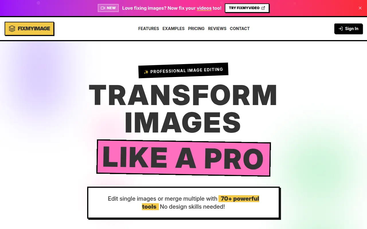 FixMyImage