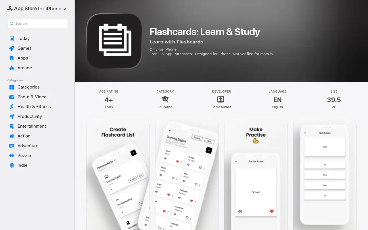 Flashcards: Learn & Study