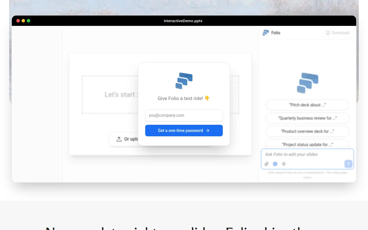 Folio AI