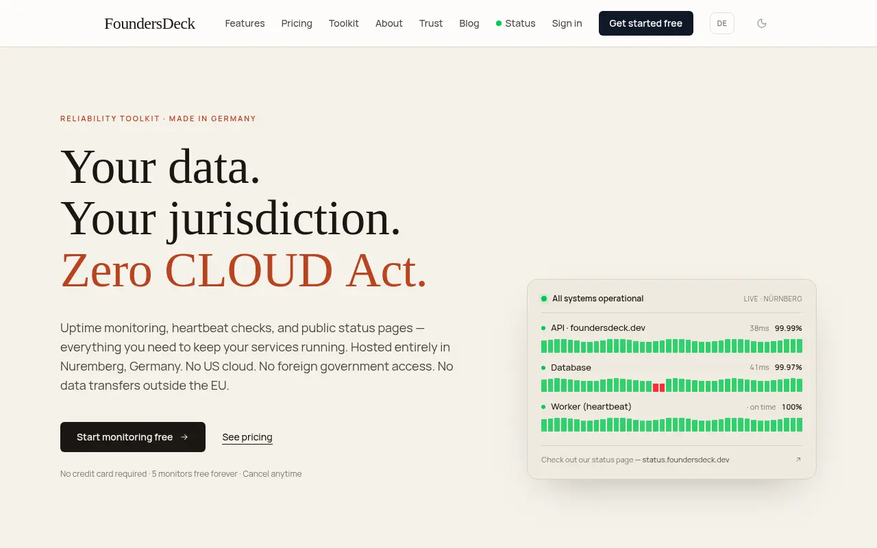 FoundersDeck