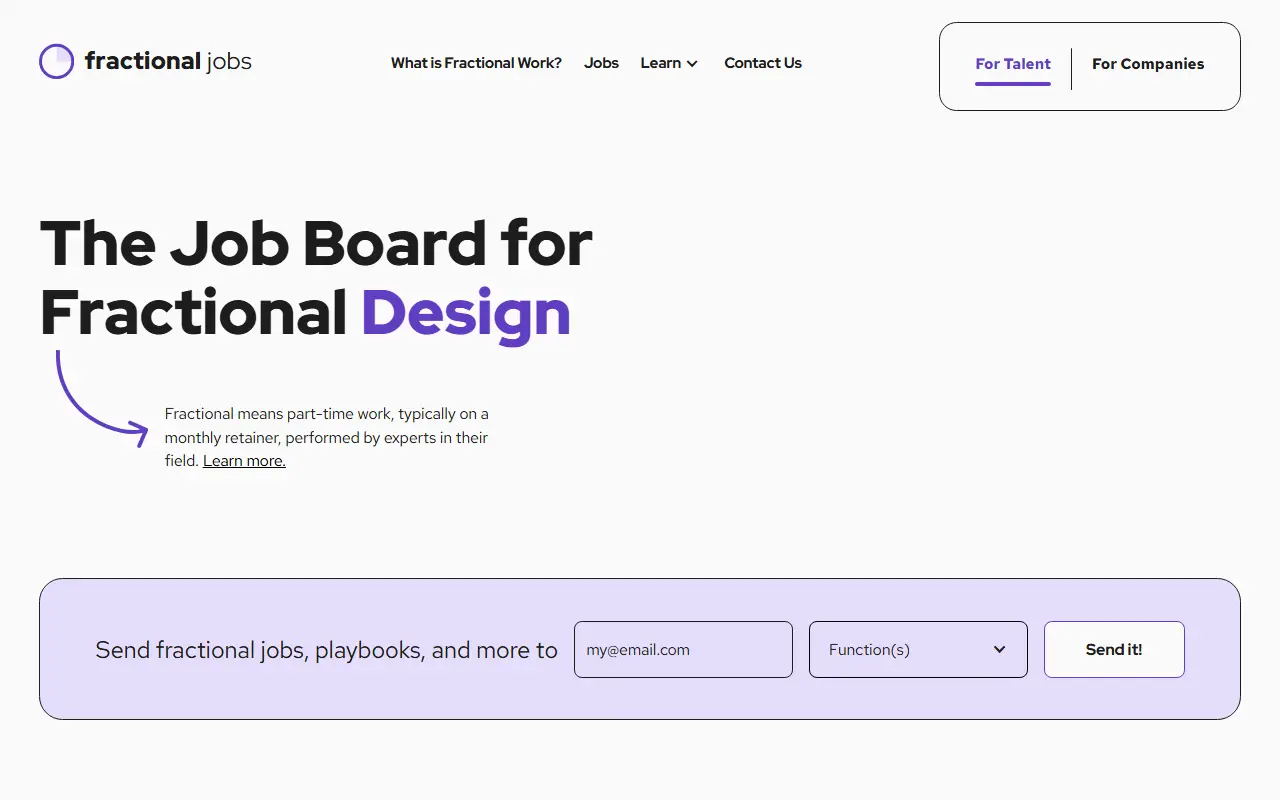Fractional Jobs