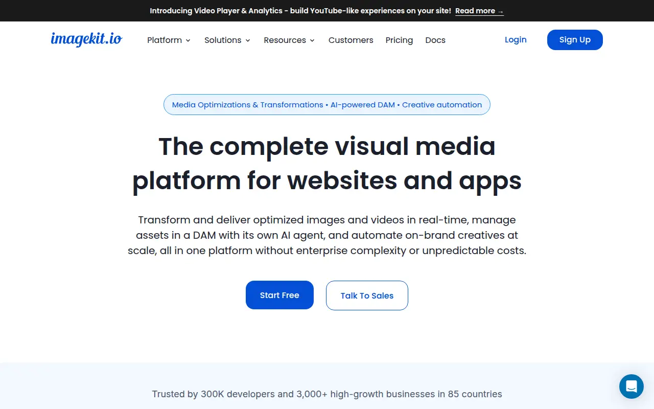 Free Media Hosting by ImageKit
