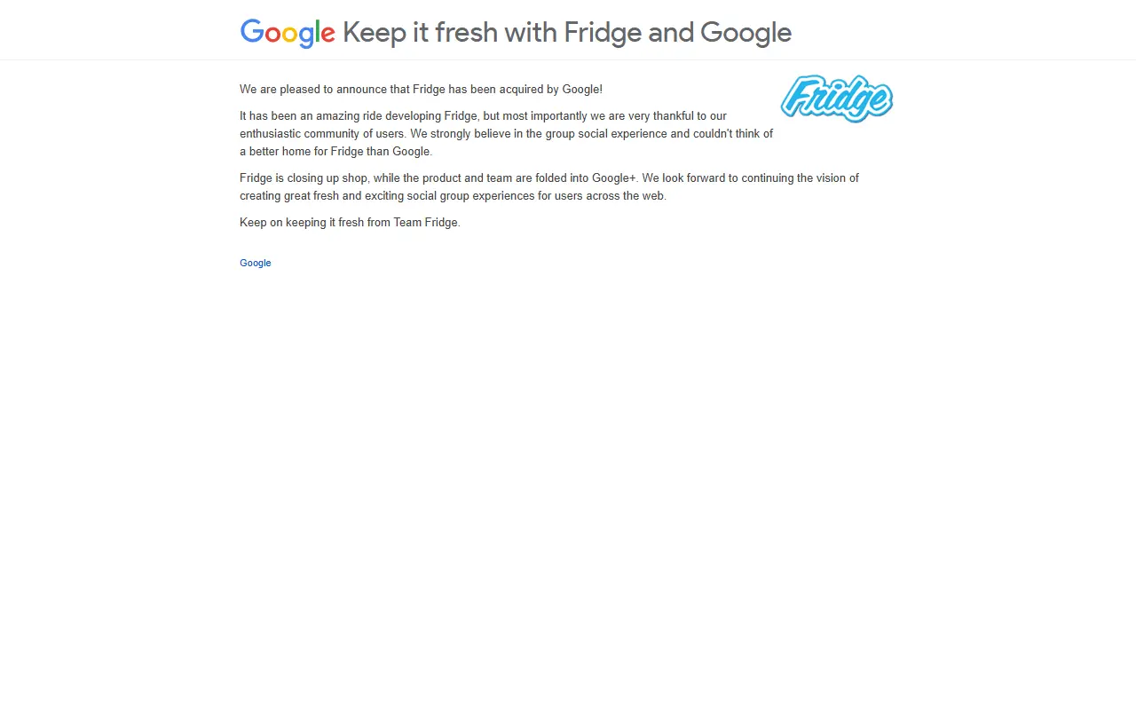 Fridge