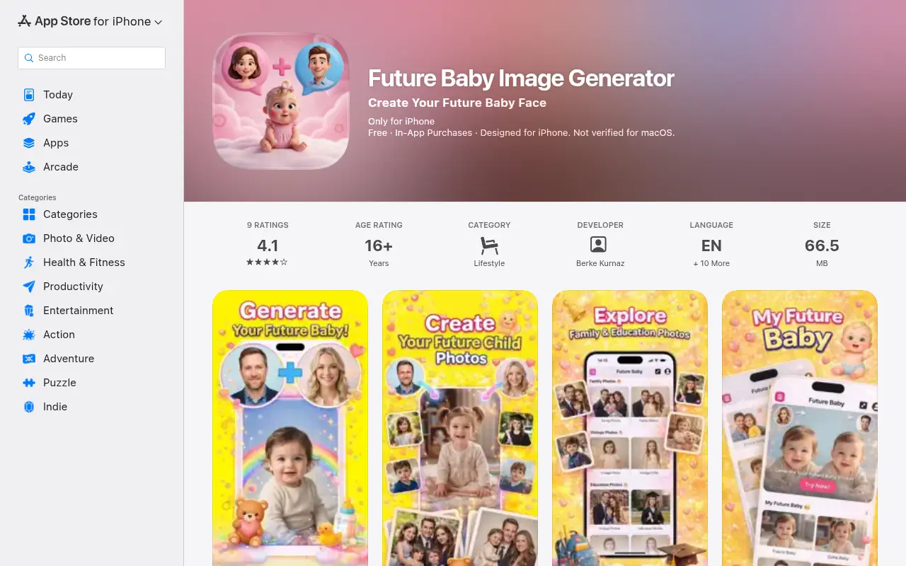Future Baby Image Generator