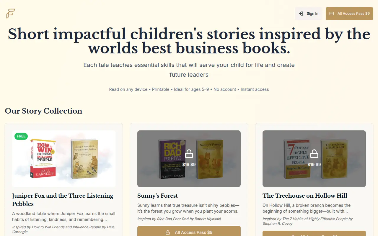 Futurefounderfables