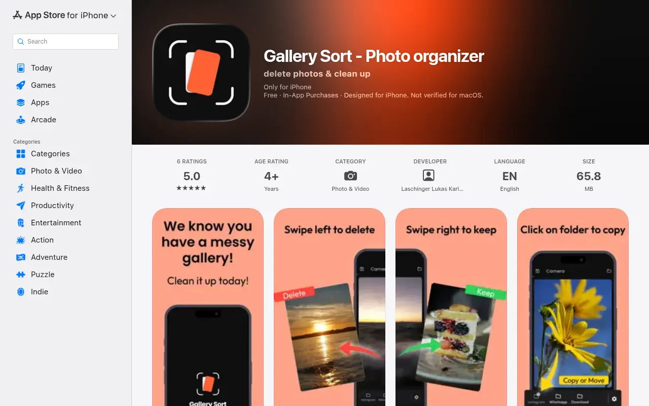 Gallery Sort