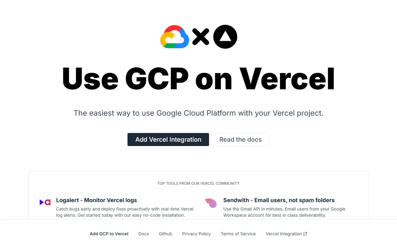 GCP Vercel