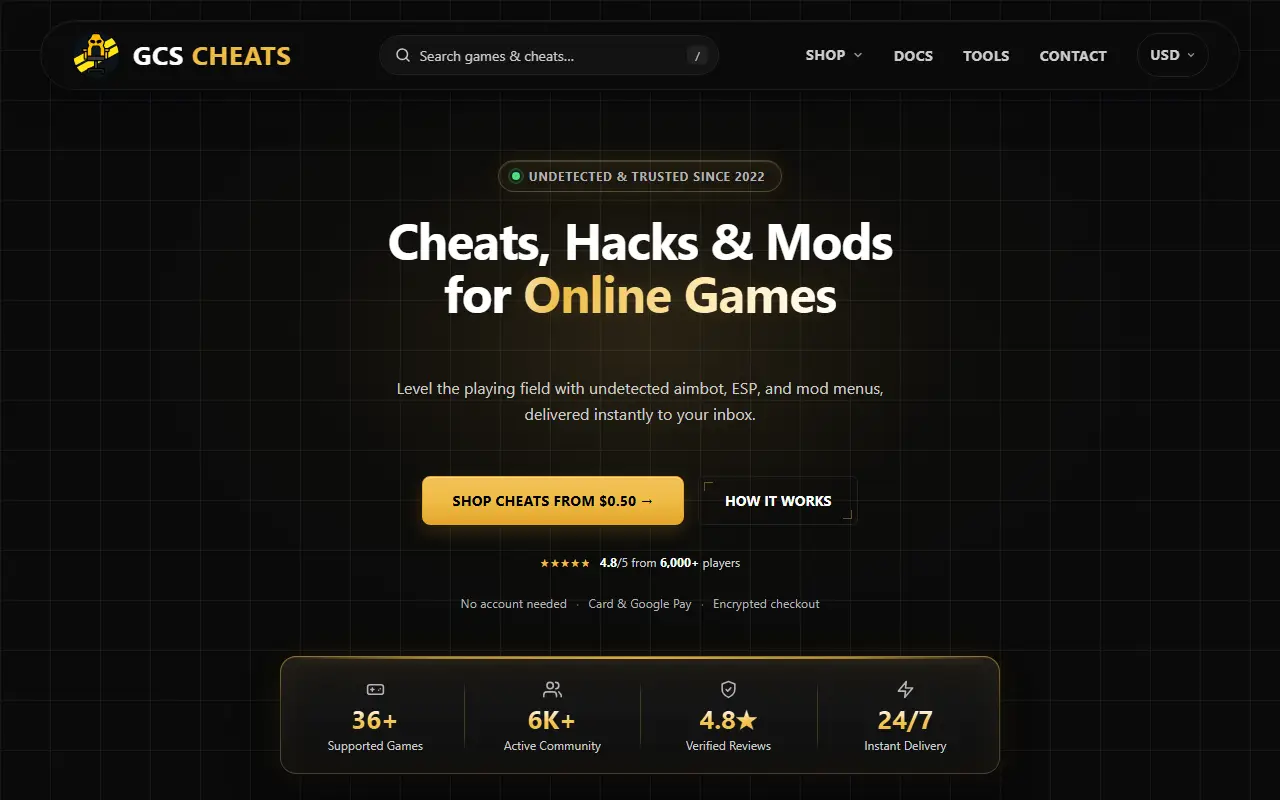 GCS Cheats