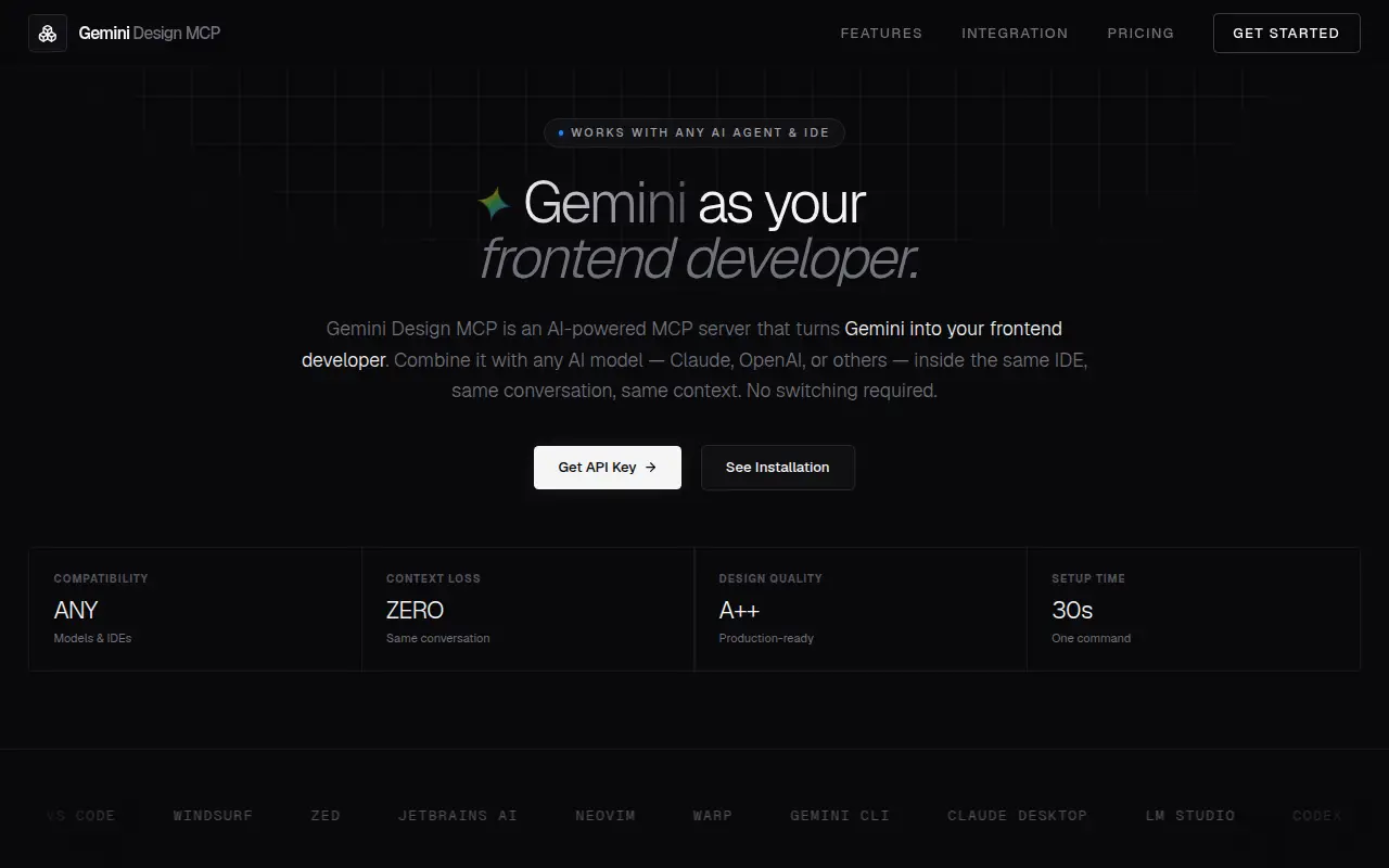 Gemini Design MCP