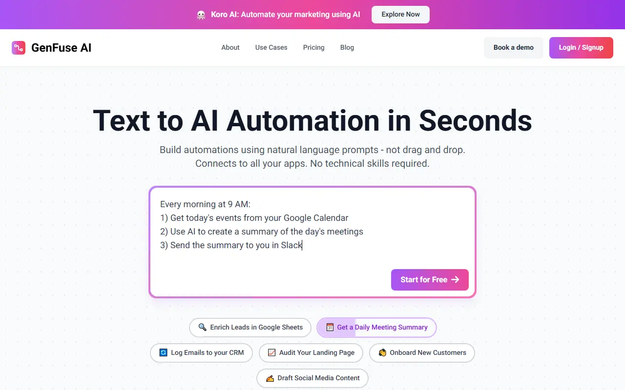 GenFuse AI