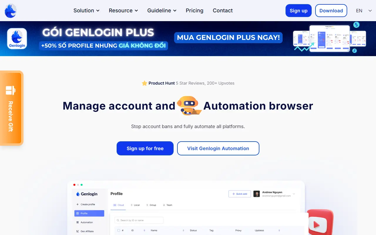 Genlogin