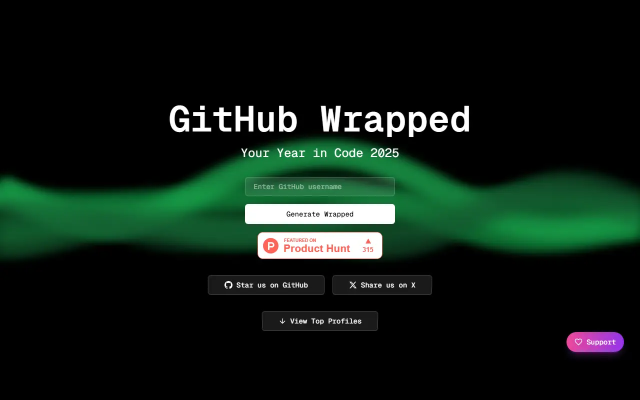 GitHub Wrapped 2024 – Your Year in Code!