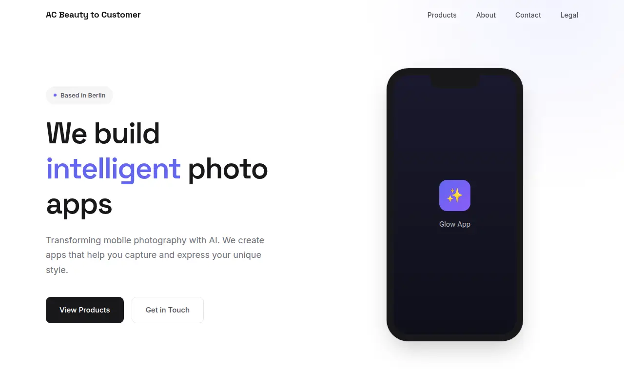 Glow AI APP