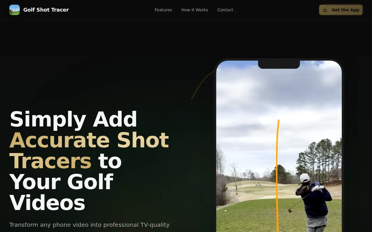 Golf Shot Tracer
