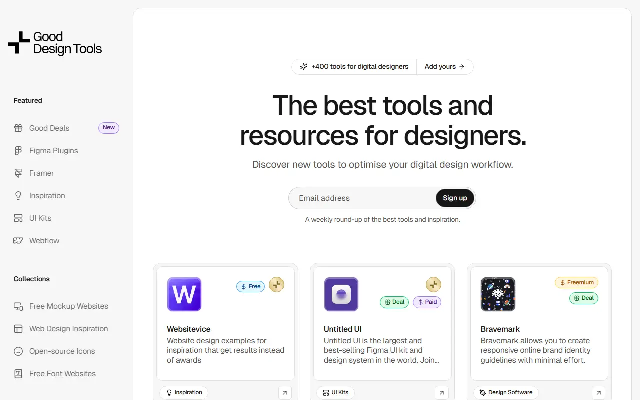 Good Design Tools
