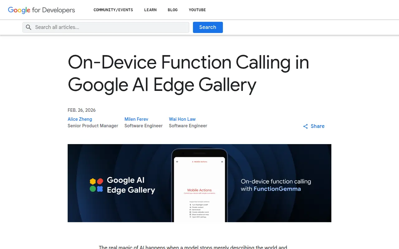 Google AI Edge Gallery