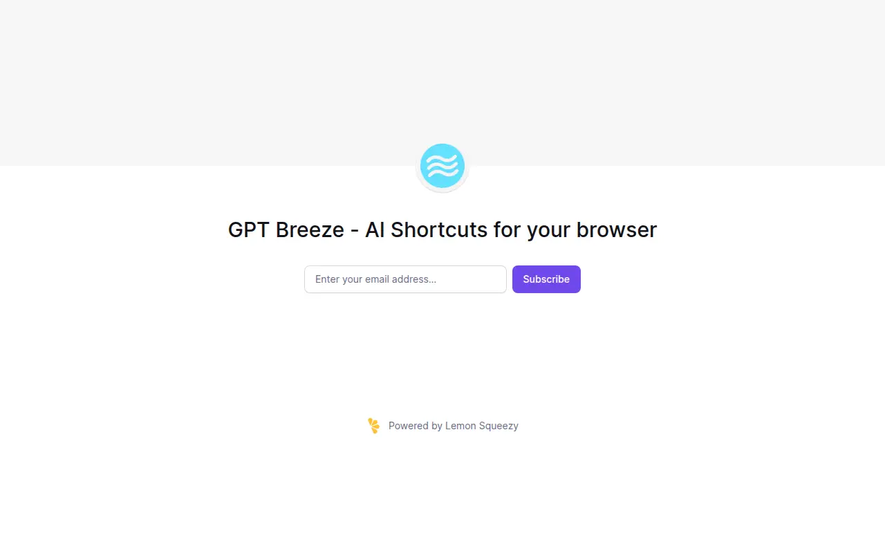 GPT Breeze - AI Shortcuts for your browser