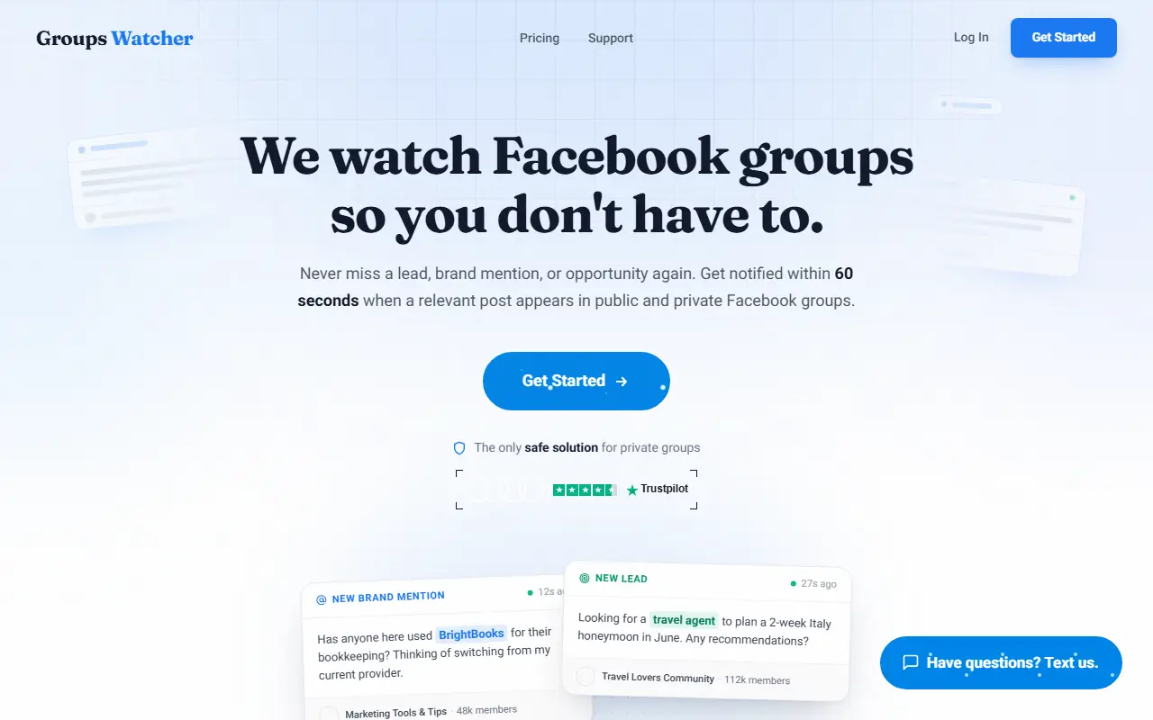 Groups Watcher