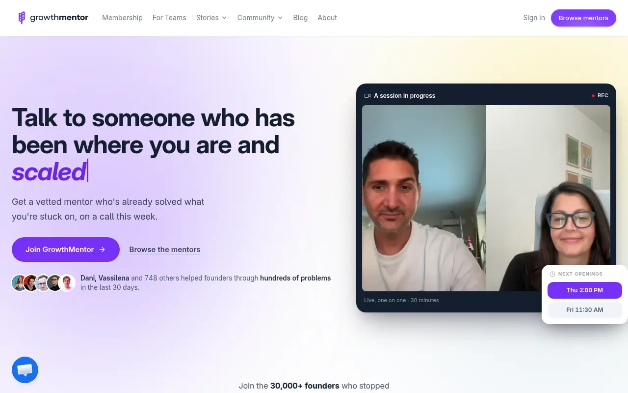 GrowthMentor