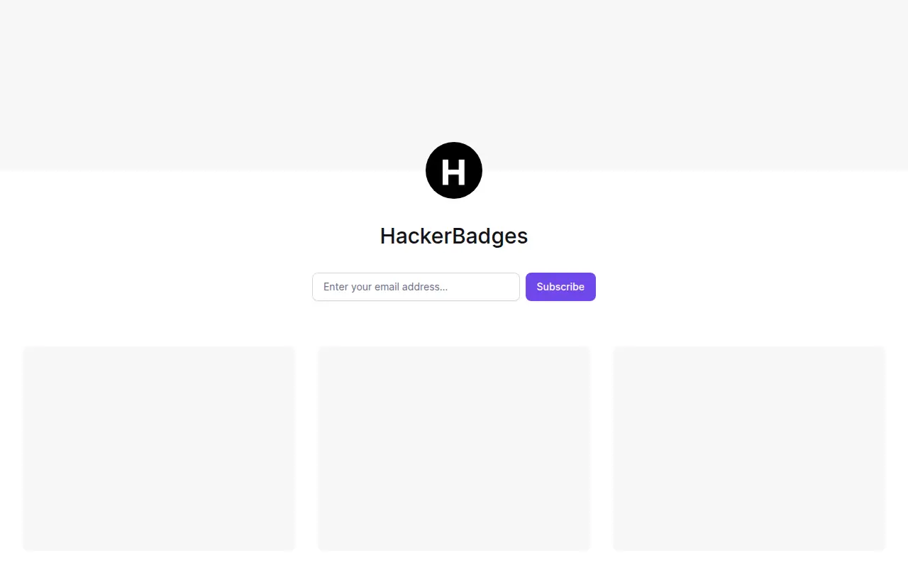 HackerBadges